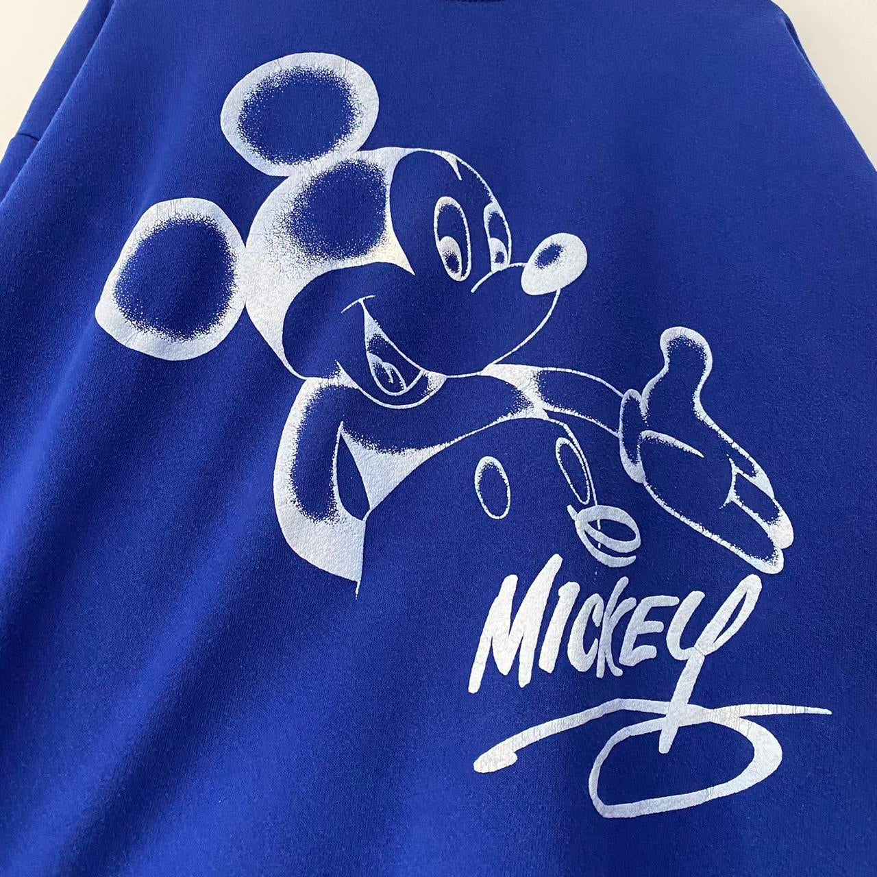 Vintage Mickey Outline 90s Sweatshirt (L)