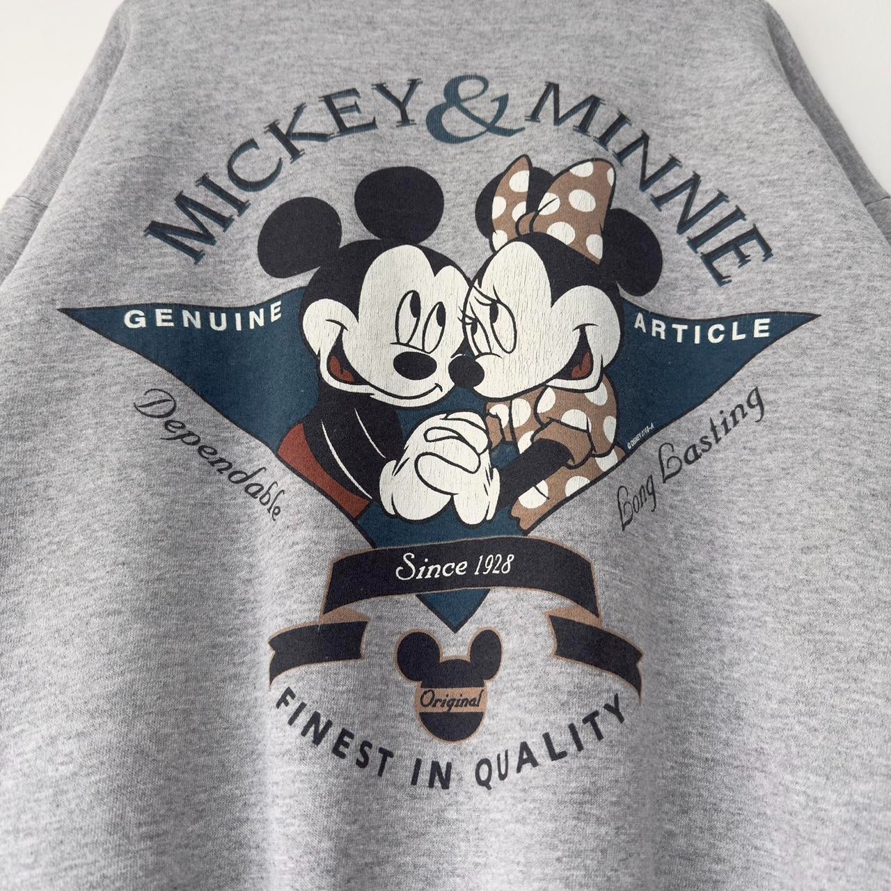 Vintage Mickey & Minnie 90s Sweatshirt (XL)