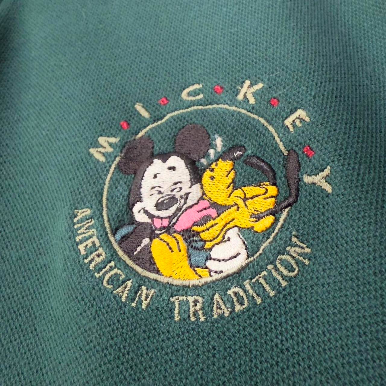 Vintage Mickey American Tradition 90s Polo Shirt (L/XL)