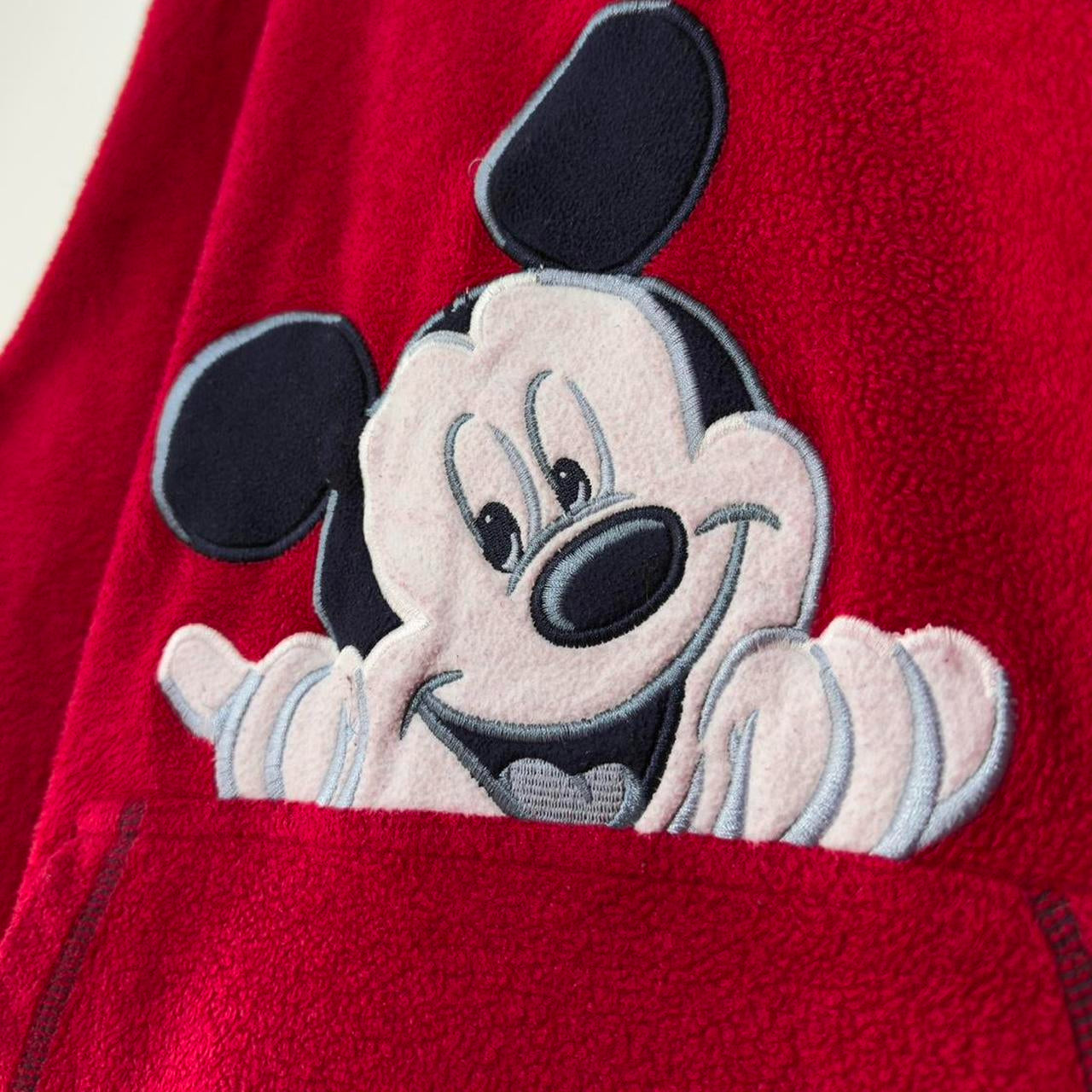 Vintage Mickey & Leaves Fleece Hoodie (Woman's 1X)