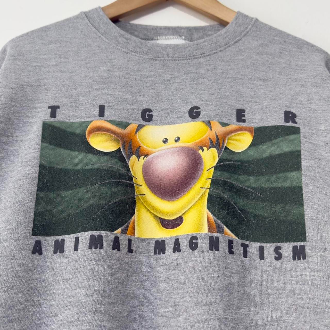 Vintage Tigger Animal Magnetism 00s Sweatshirt (M)