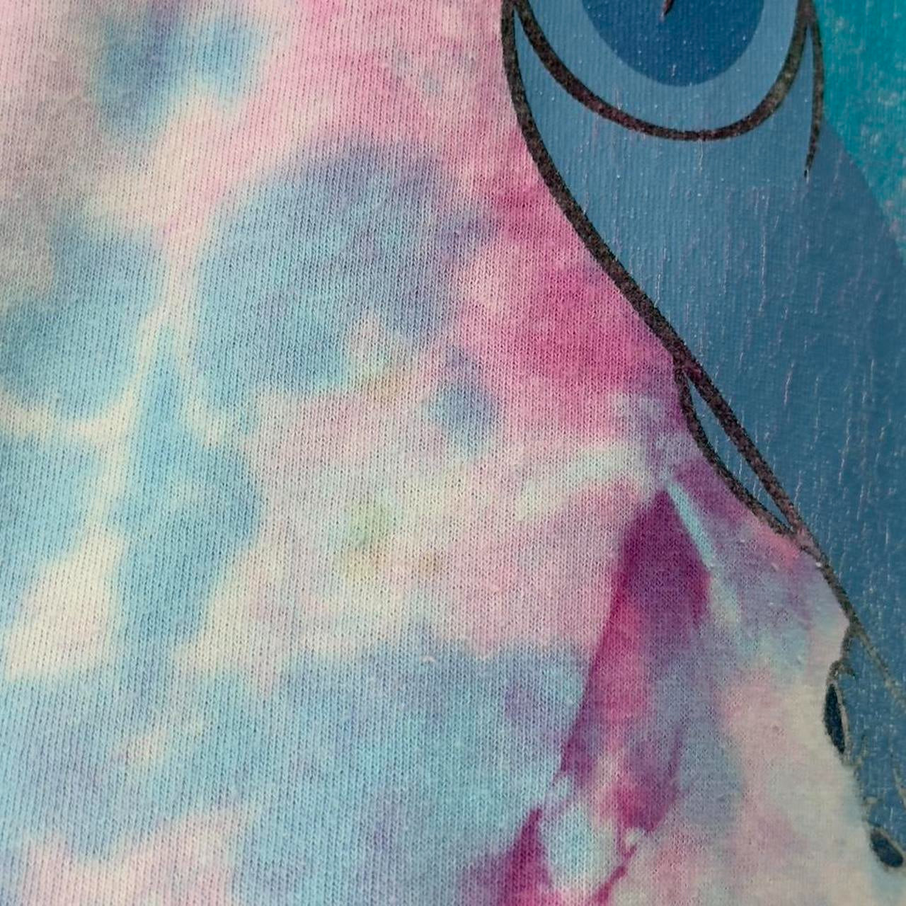 Tie Dye Disney Stitch T Shirt (M)