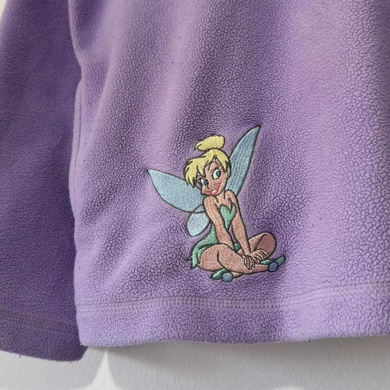 Disney Tinker Bell 00s Fleece Quarter Zip (L)