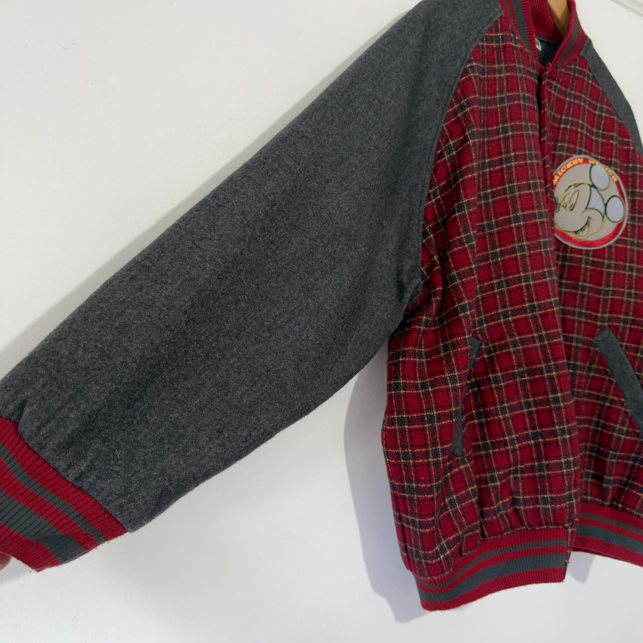 Vintage Mickey Mouse Bomber Jacket (L)