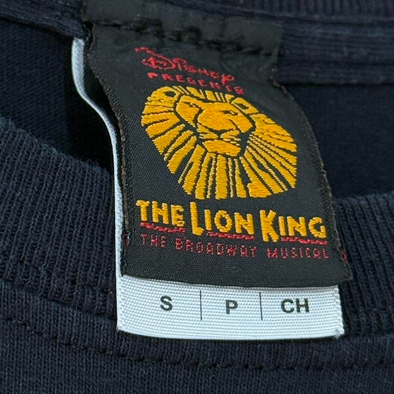 The Lion King Broadway Musical 00s T Shirt (S)