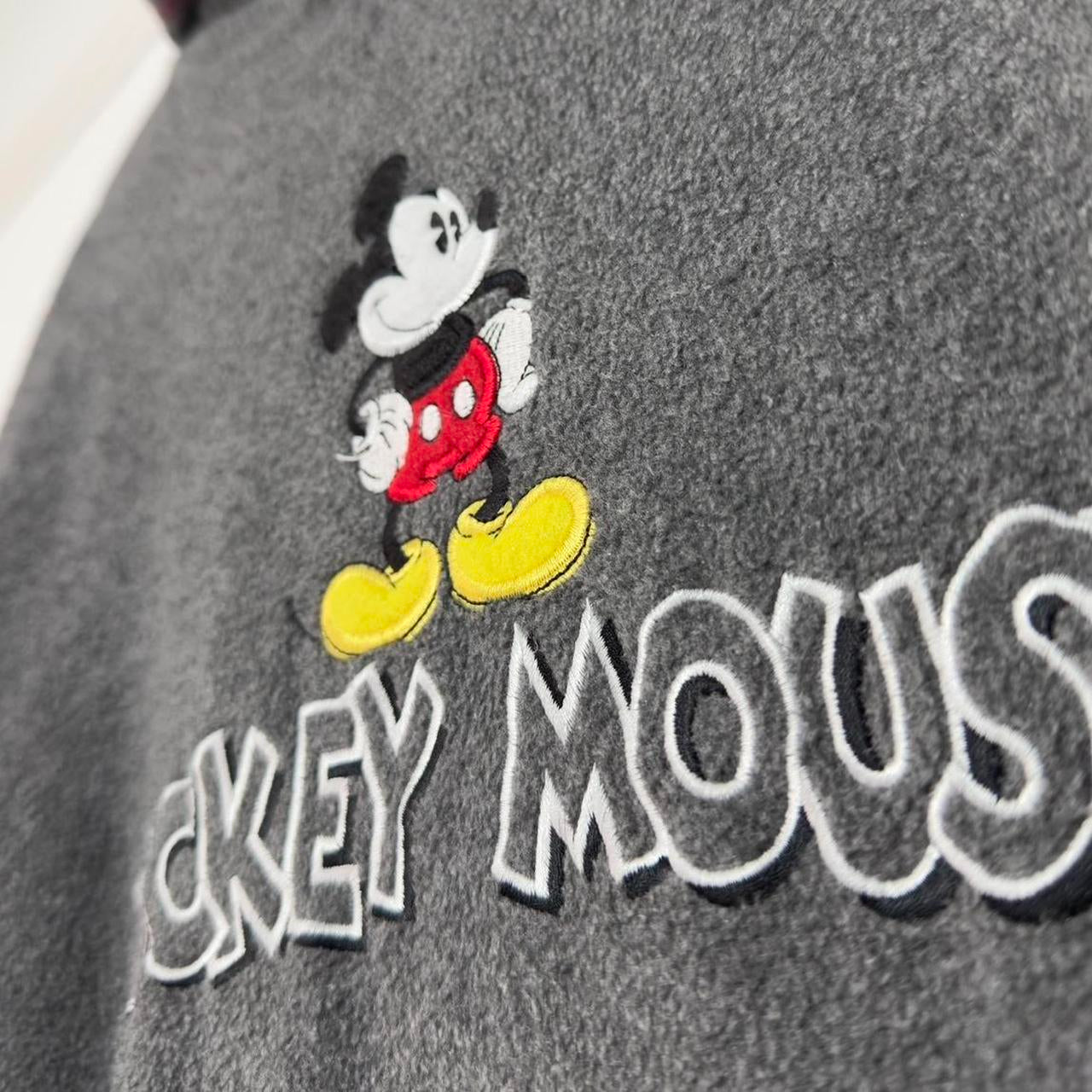 Vintage Mickey Mouse 00s Fleece Hoodie (XL)