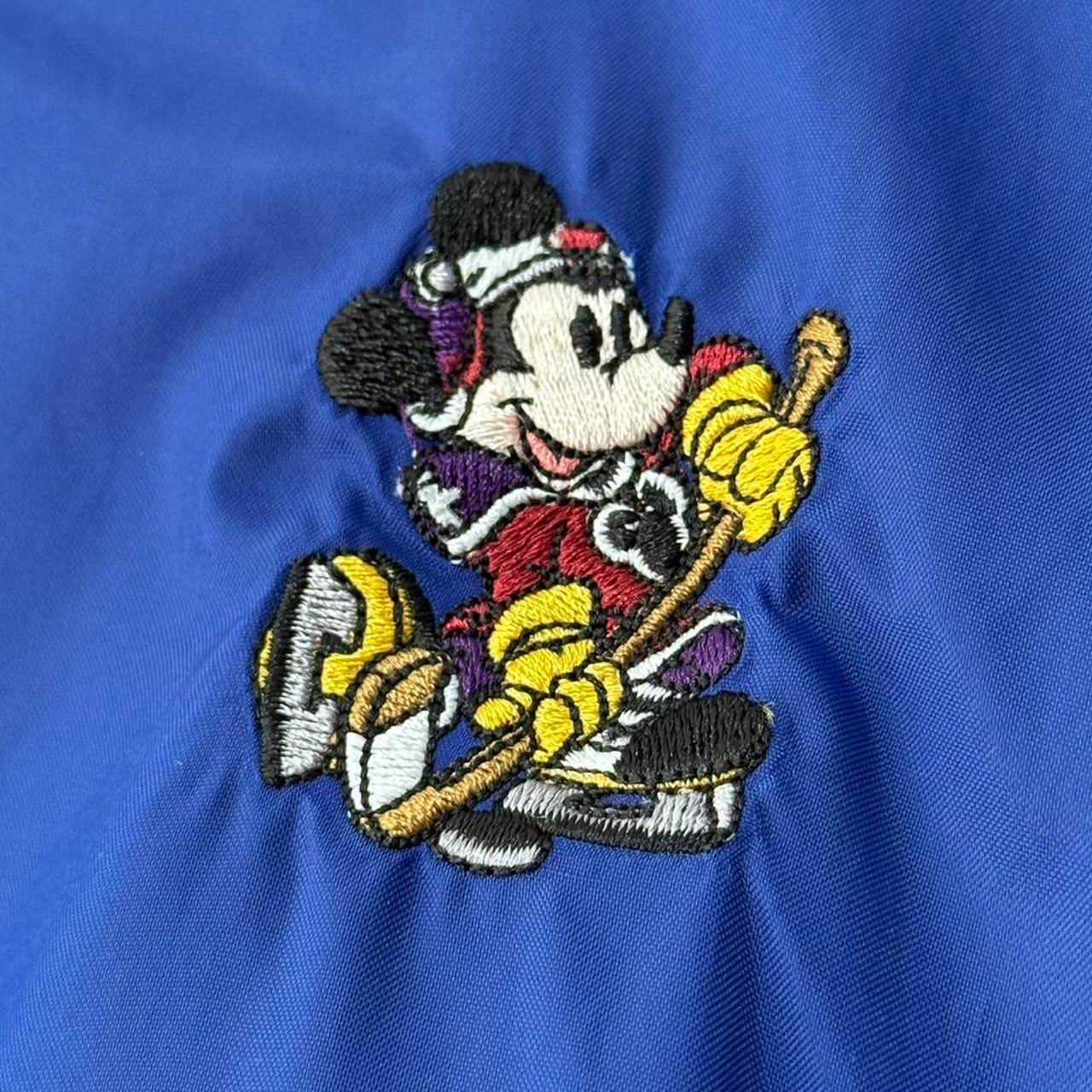 Vintage Mickey Ice Hockey 00s Windbreaker (XXL)