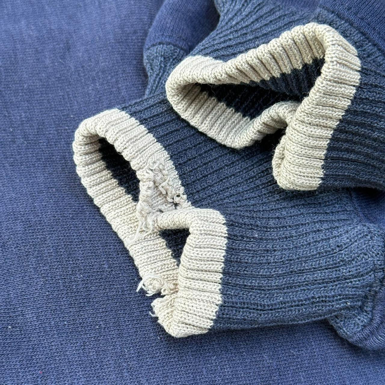 Vintage Mickey Mouse Embroidered Distressed 90s Sweatshirt (L)