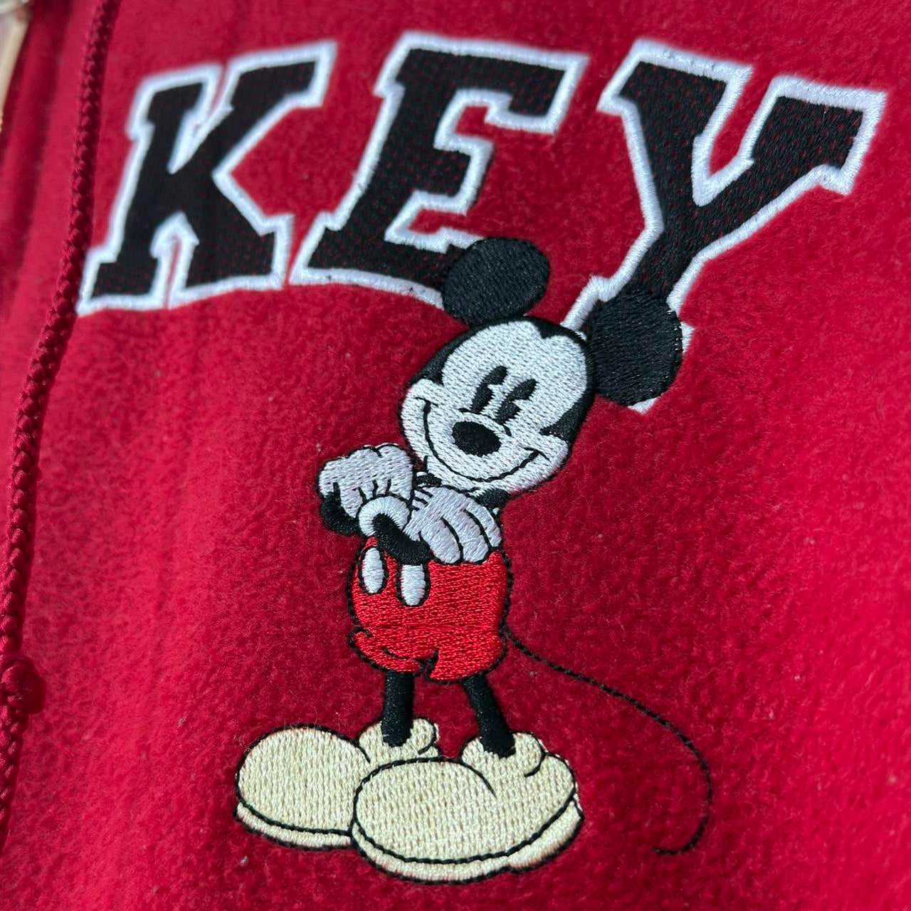Mickey Mouse Spell Out 00s Fleece (Woman's L/XL)
