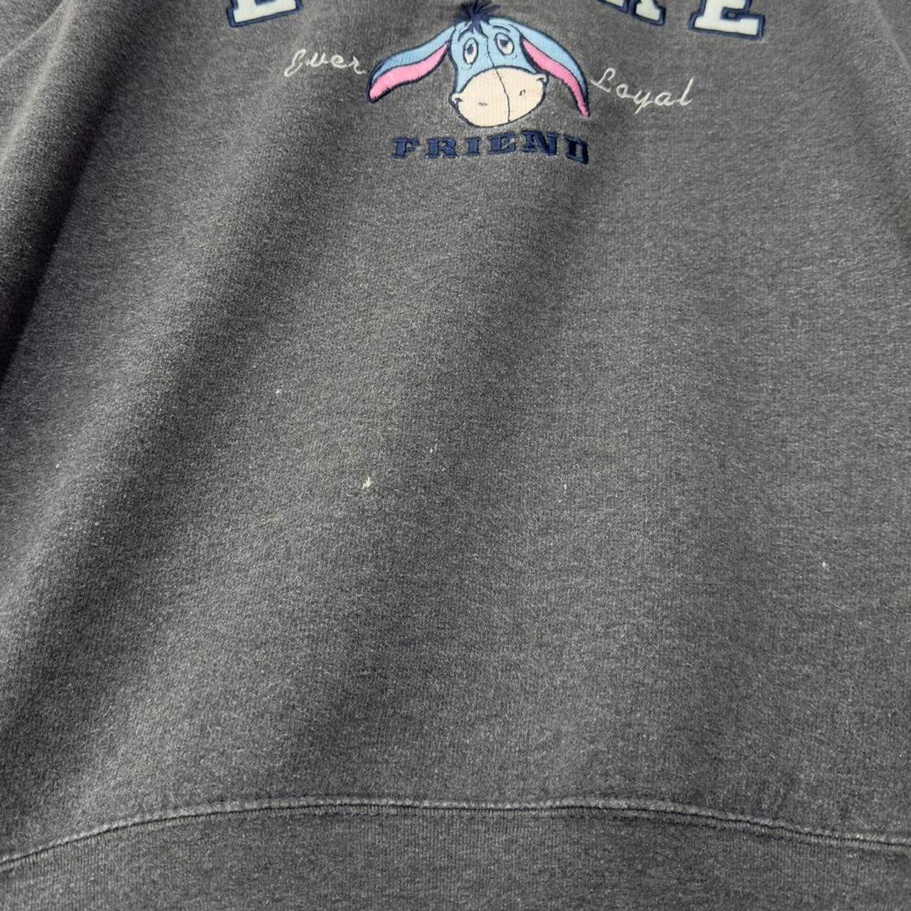 Eeyore Spell Out Disney 00s Sweatshirt (Petite XL)