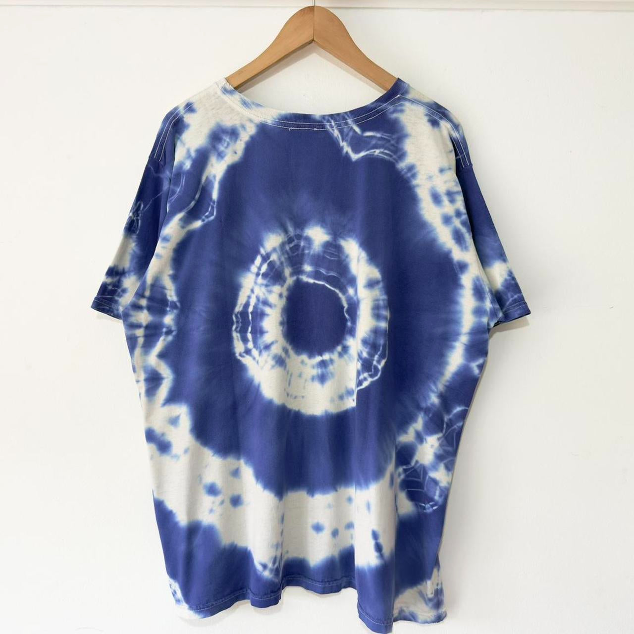 Vintage Tie Dye Mickey, Leaves & Butterflies 90s T Shirt (Women's 1X)