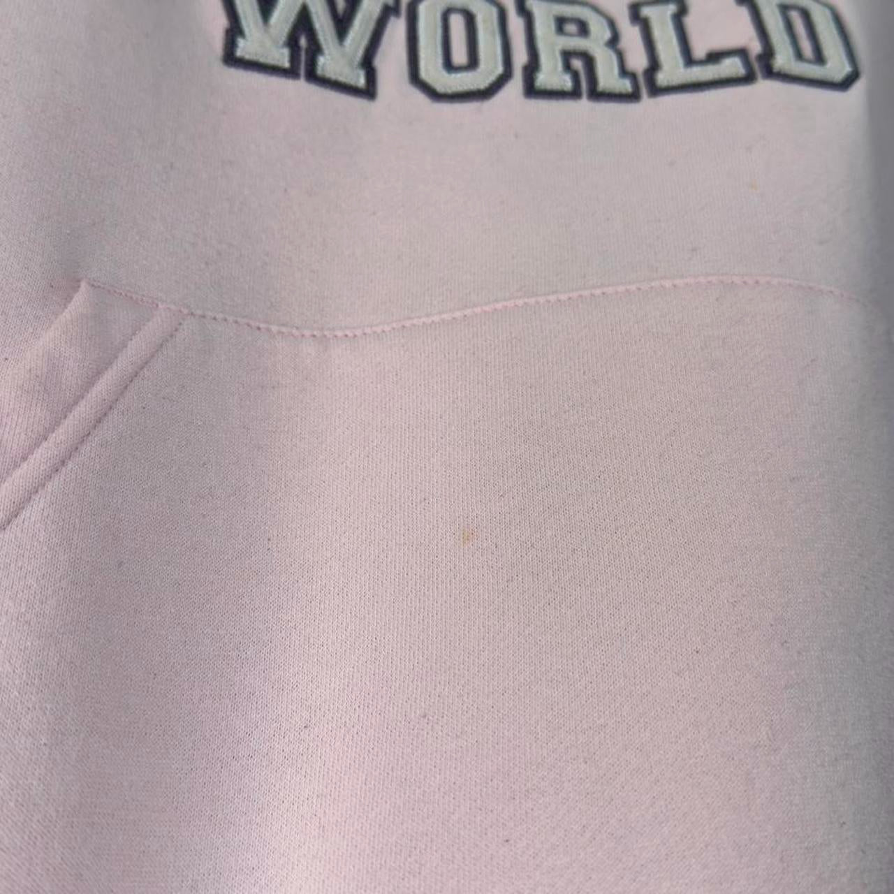 Walt Disney World Baby Pink 00s Hoodie (M)