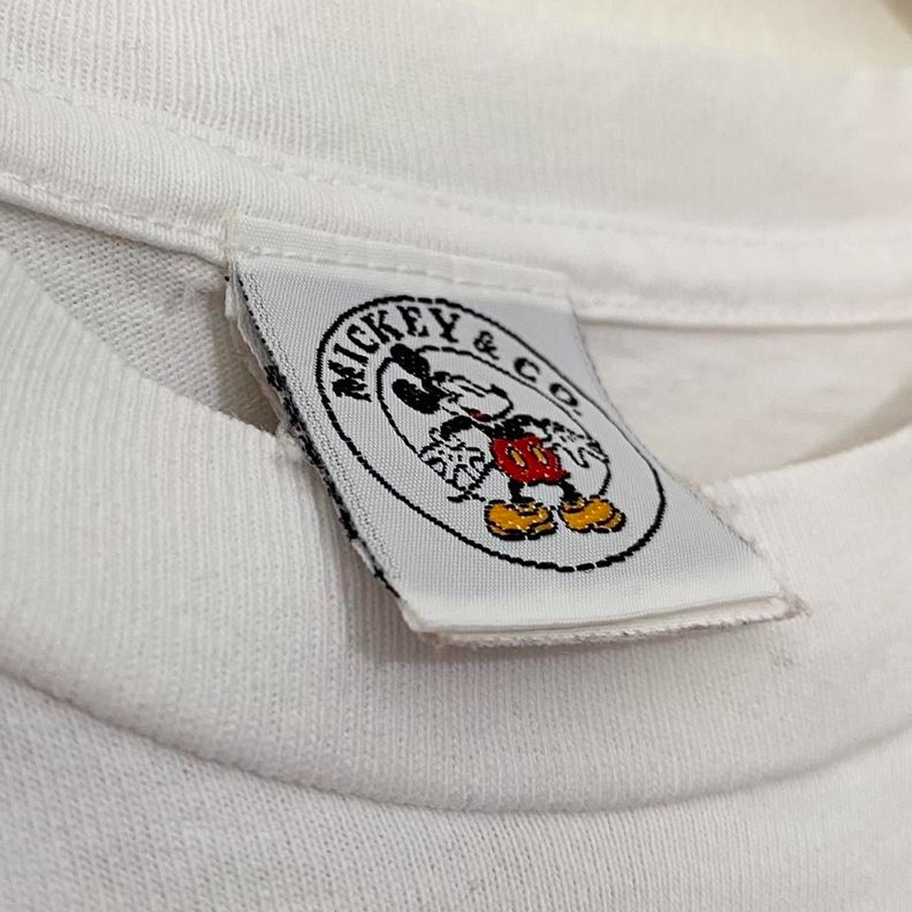 Vintage Mickey Back and Front 90s T Shirt (M)