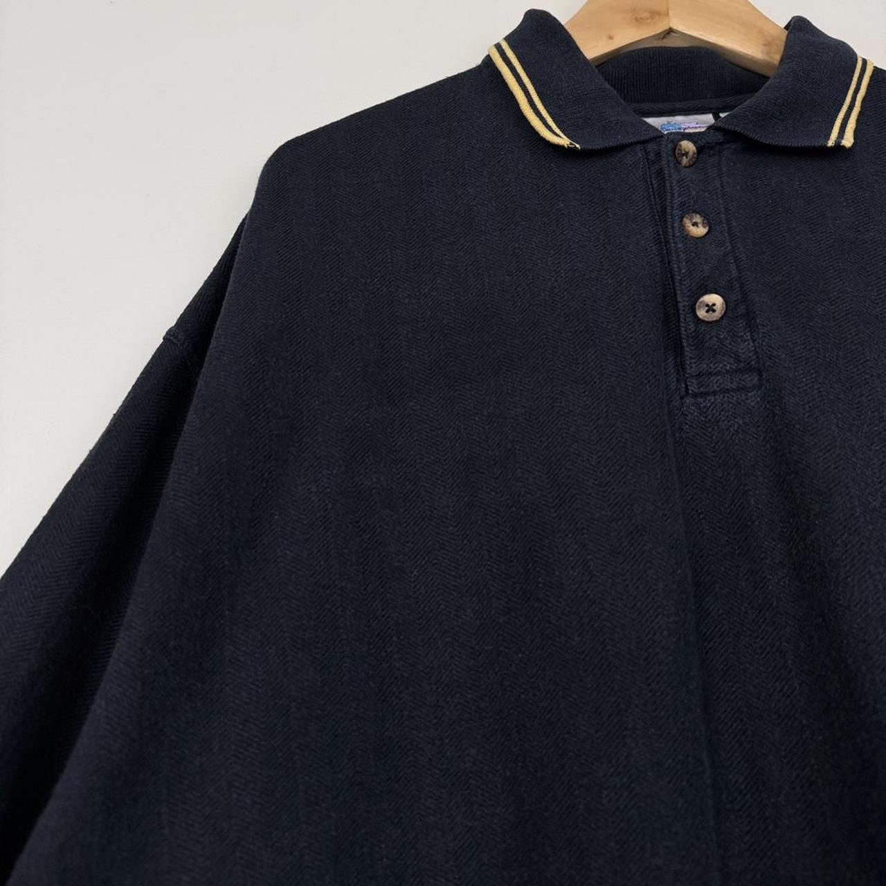 Vintage 00s Disneyland Hotel Embroidered Navy Polo Shirt (XL)