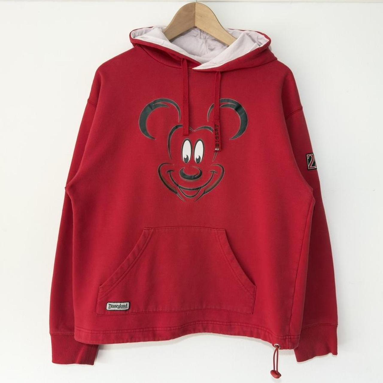 Vintage Mickey Mouse Face 00s Hoodie (S)