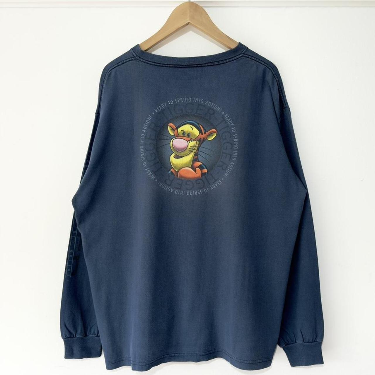 Vintage Tigger 00s Navy Long Sleeve (XL)