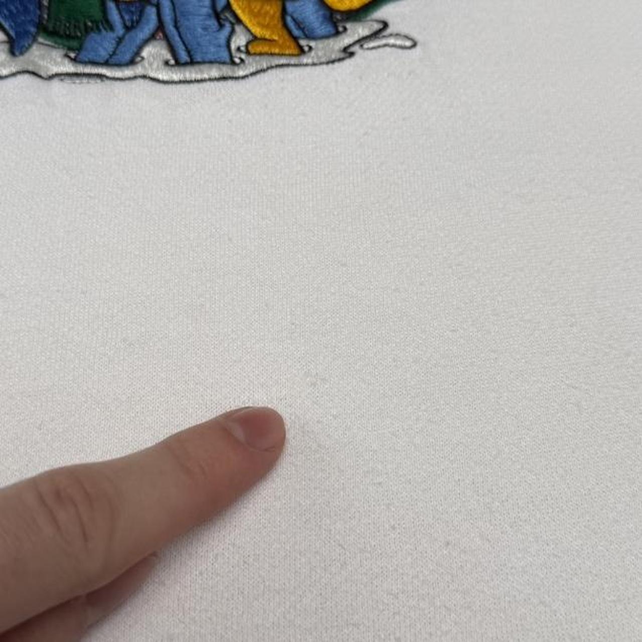 Vintage Pooh & Friends Christmas Embroidered Sweatshirt (M/L)