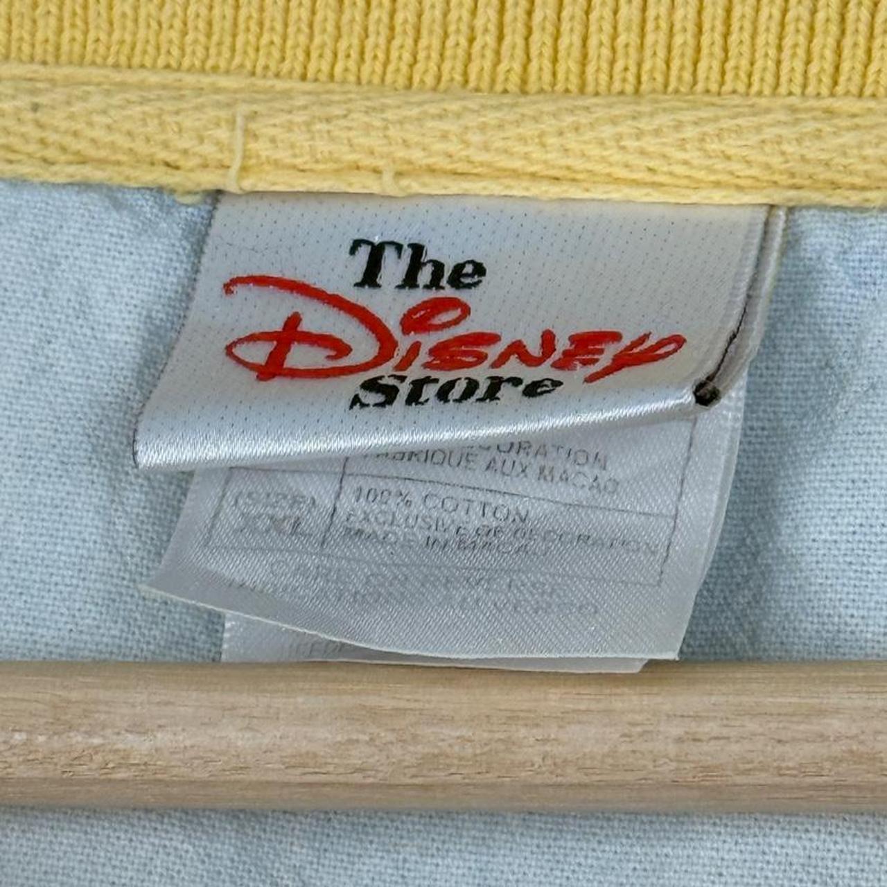 Vintage 00s Mickey Mouse Embroidered Yellow Quarter Zip (XXXL)