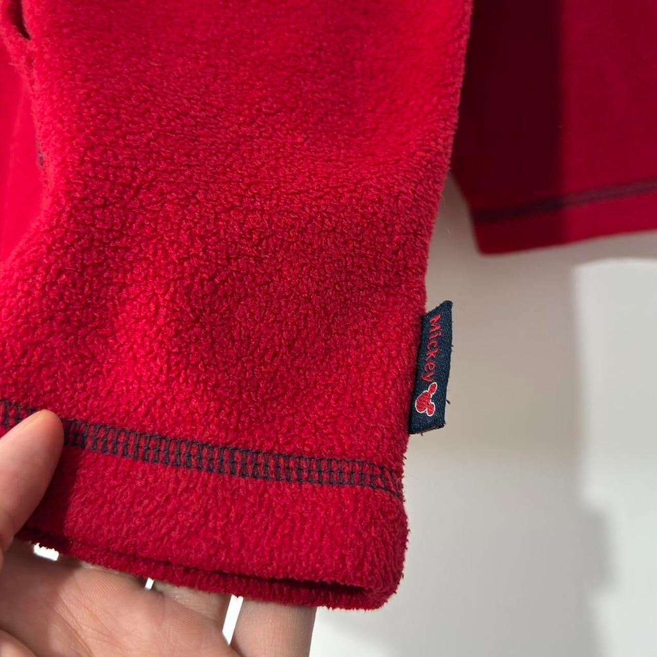 Vintage Mickey & Leaves Fleece Hoodie (Woman's 1X)