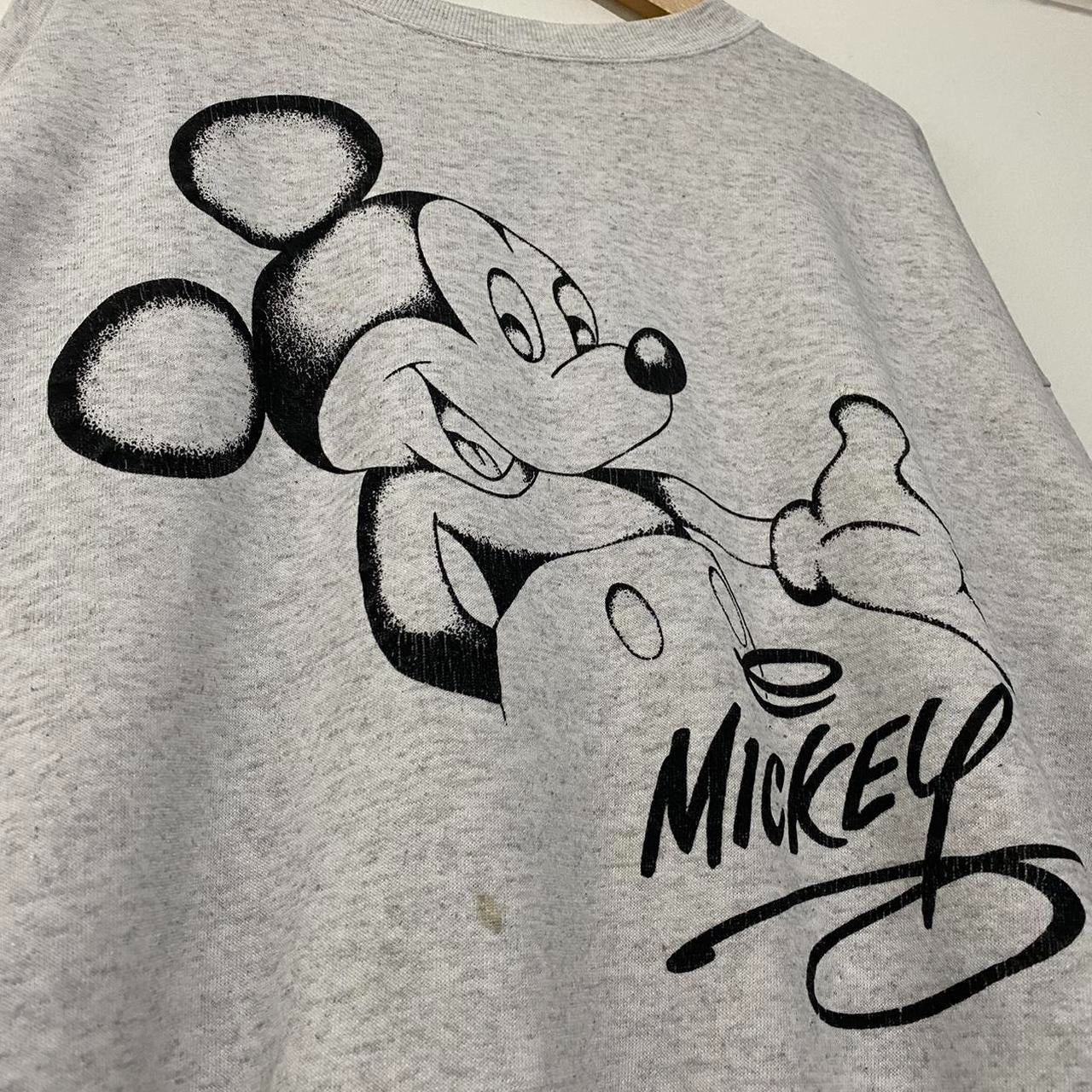 Vintage Mickey Outline 90s Sweatshirt (XL)