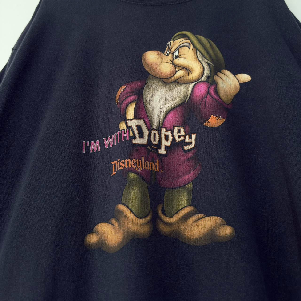 Vintage I'm with Dopey Disneyland 00s T Shirt (XXL)