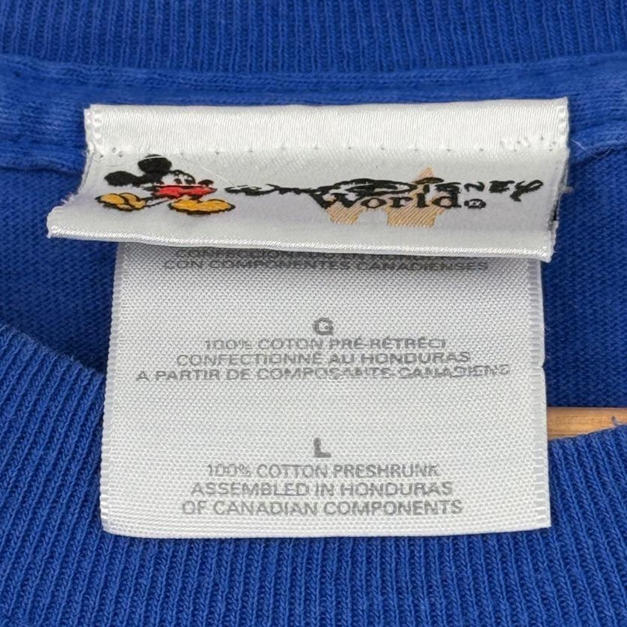 Vintage 00s Rock 'N' Rollercoaster Disney MGM Studios Blue T Shirt (L)