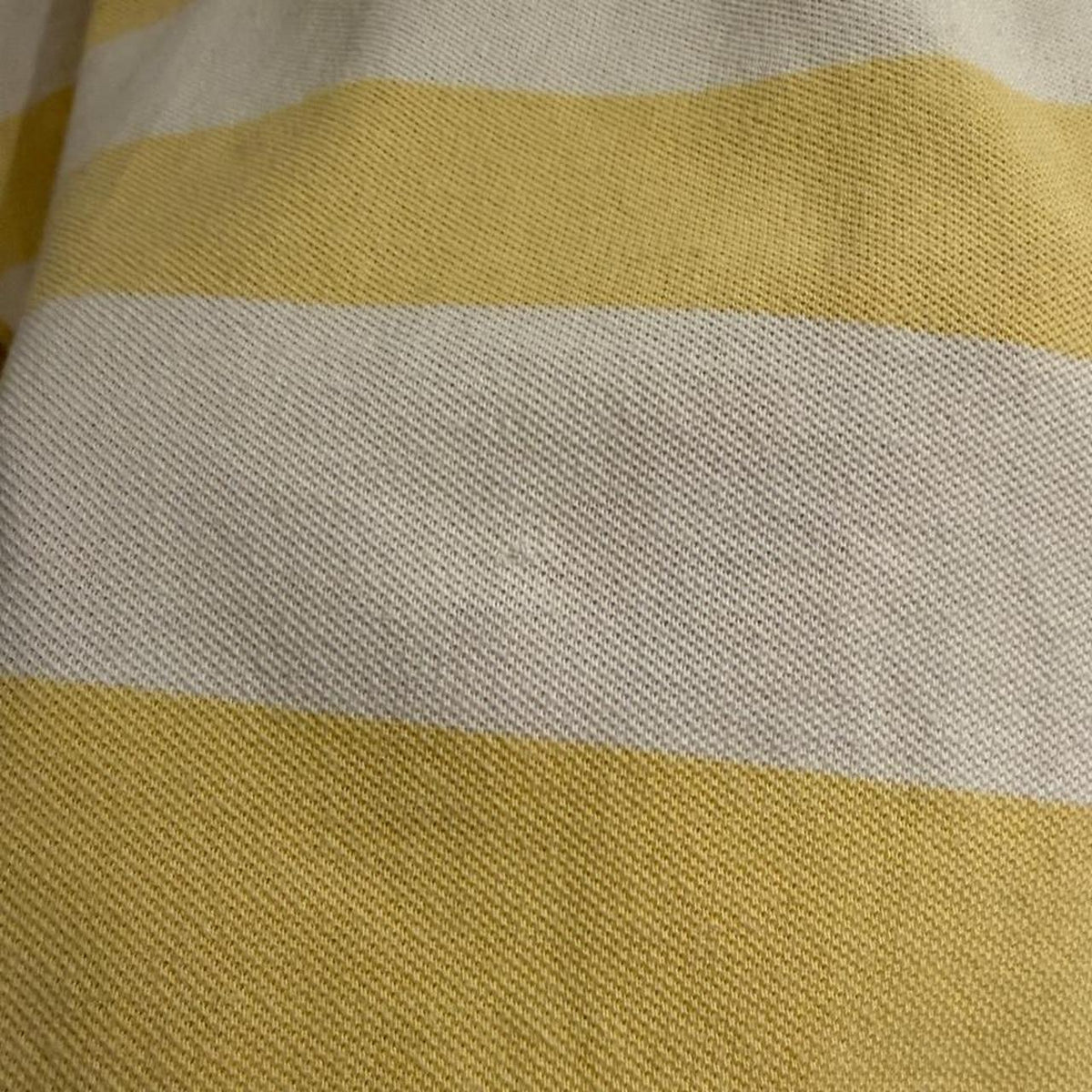 Vintage Mickey Mouse Embroidered Striped Polo Shirt (XL/XXL)
