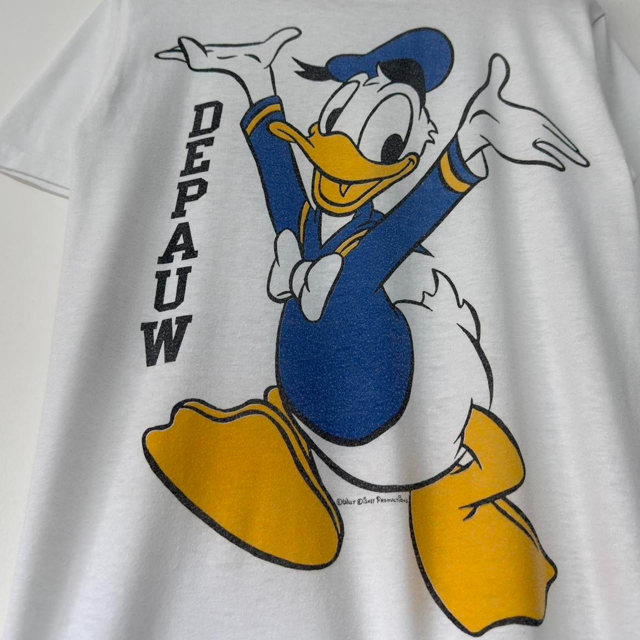 Vintage Donald Duck Depauw 80s T Shirt (S)
