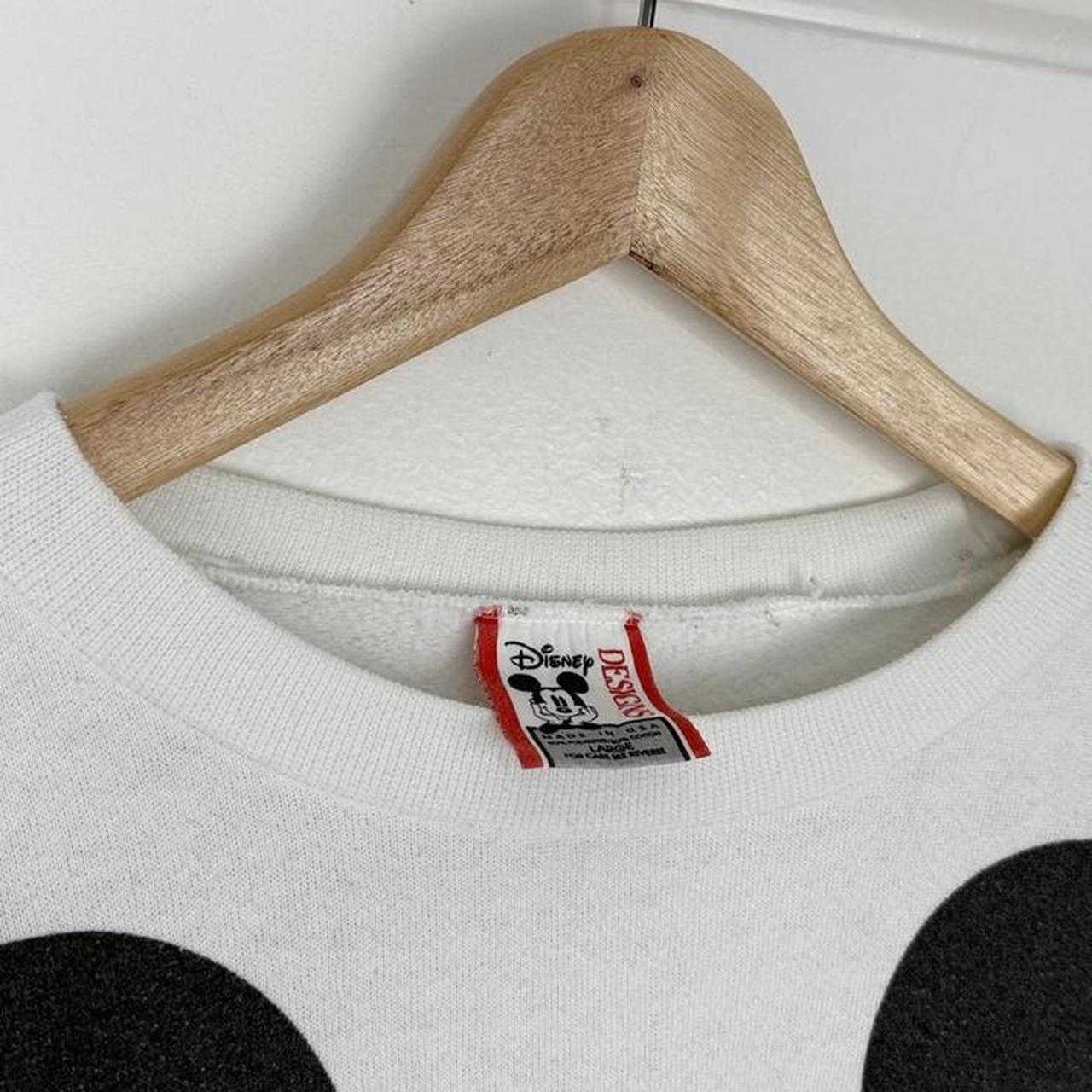 Vintage Mickey Mouse Spell Out Arms 90s Sweatshirt (L)