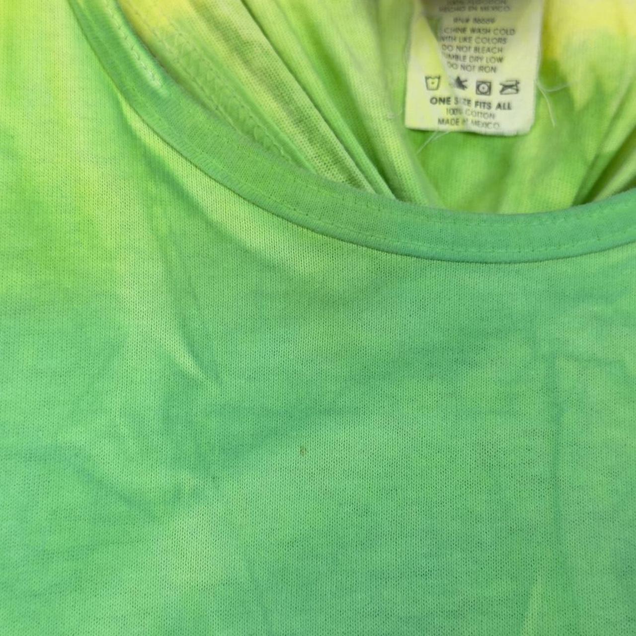 Vintage Mickey Mouse Tie Dye 90s Vest Tank Top (One Size Fits All)