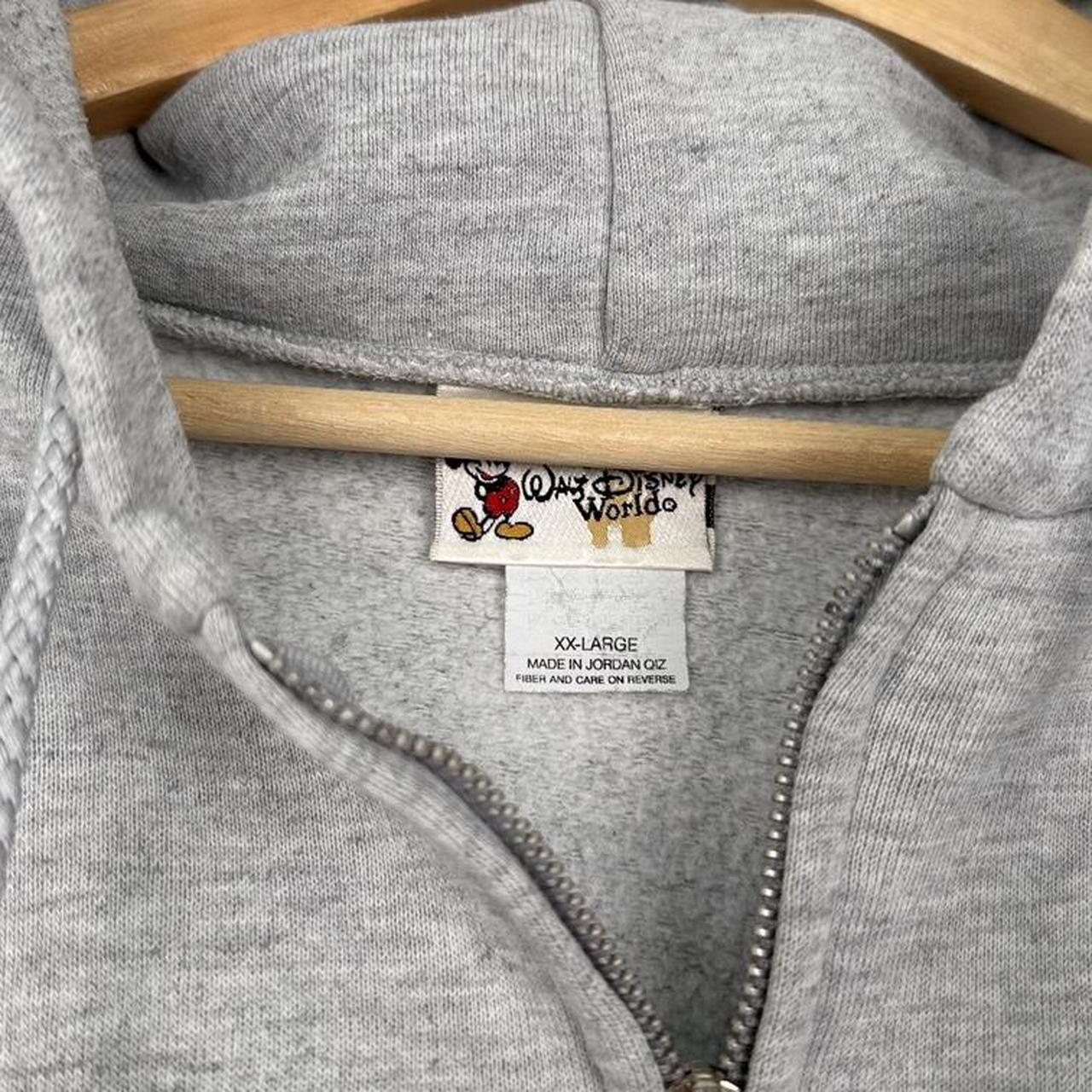 Vintage Epcot Walt Disney World Mickey 00s Zip Up Hoodie (XXL)