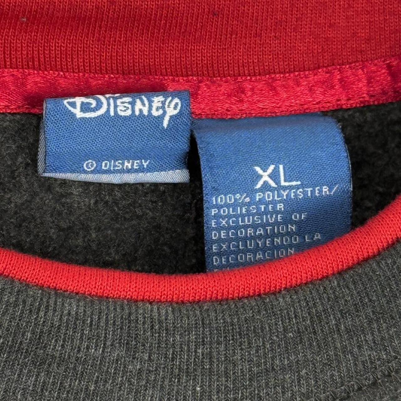 Mickey Mouse Embroidered 2000s Fleece Sweatshirt (L)