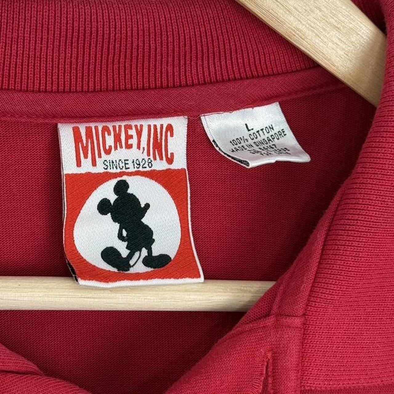 Vintage Mickey Mouse Embroidered 90s Polo Shirt (L)