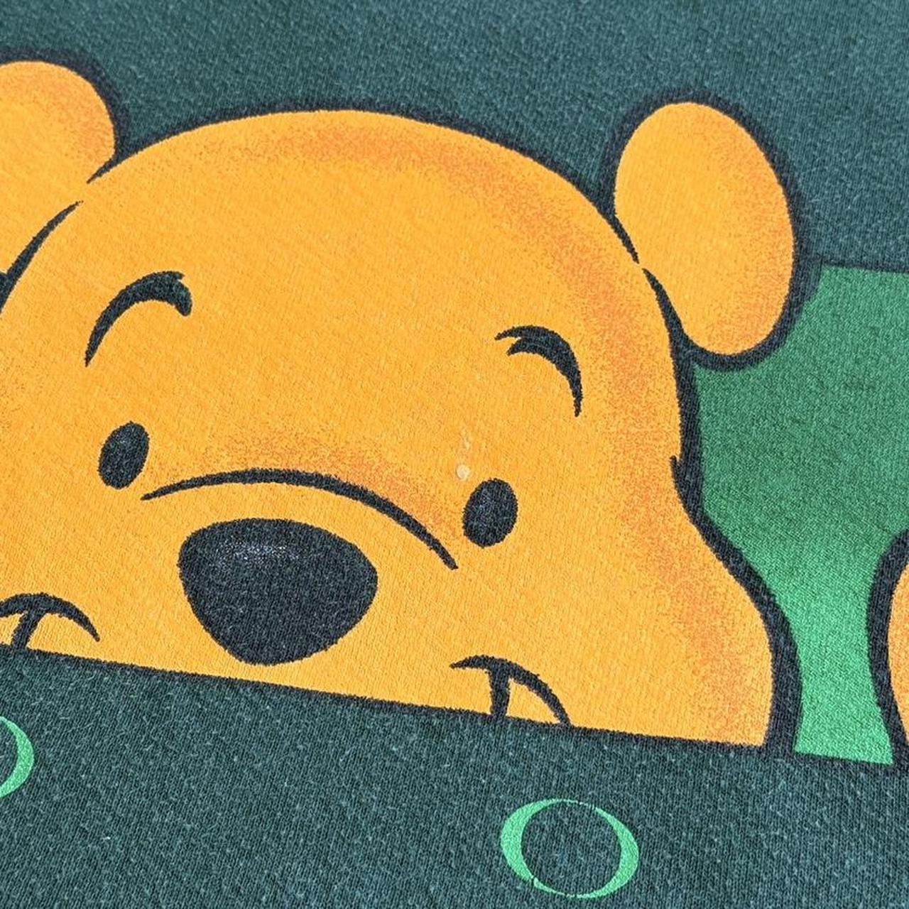 Vintage 90s Winnie the Pooh Peek Disney Store Green Sweatshirt (L)