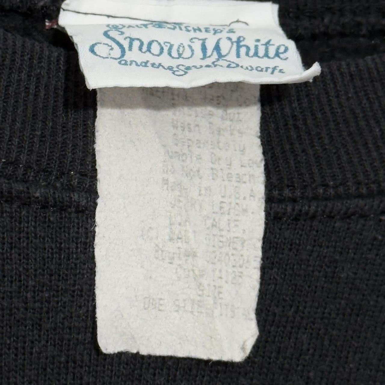 Vintage Grumpy Snow White Drawing 90s Sweatshirt (XS)