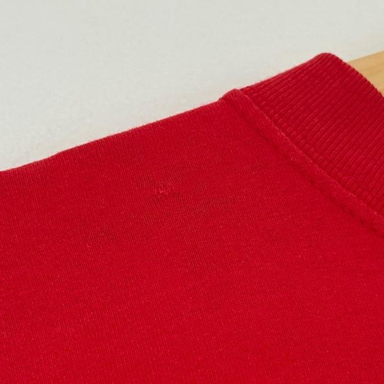 Vintage 00s Walt Disney World Mickey Emblem Red T Shirt (XXL)