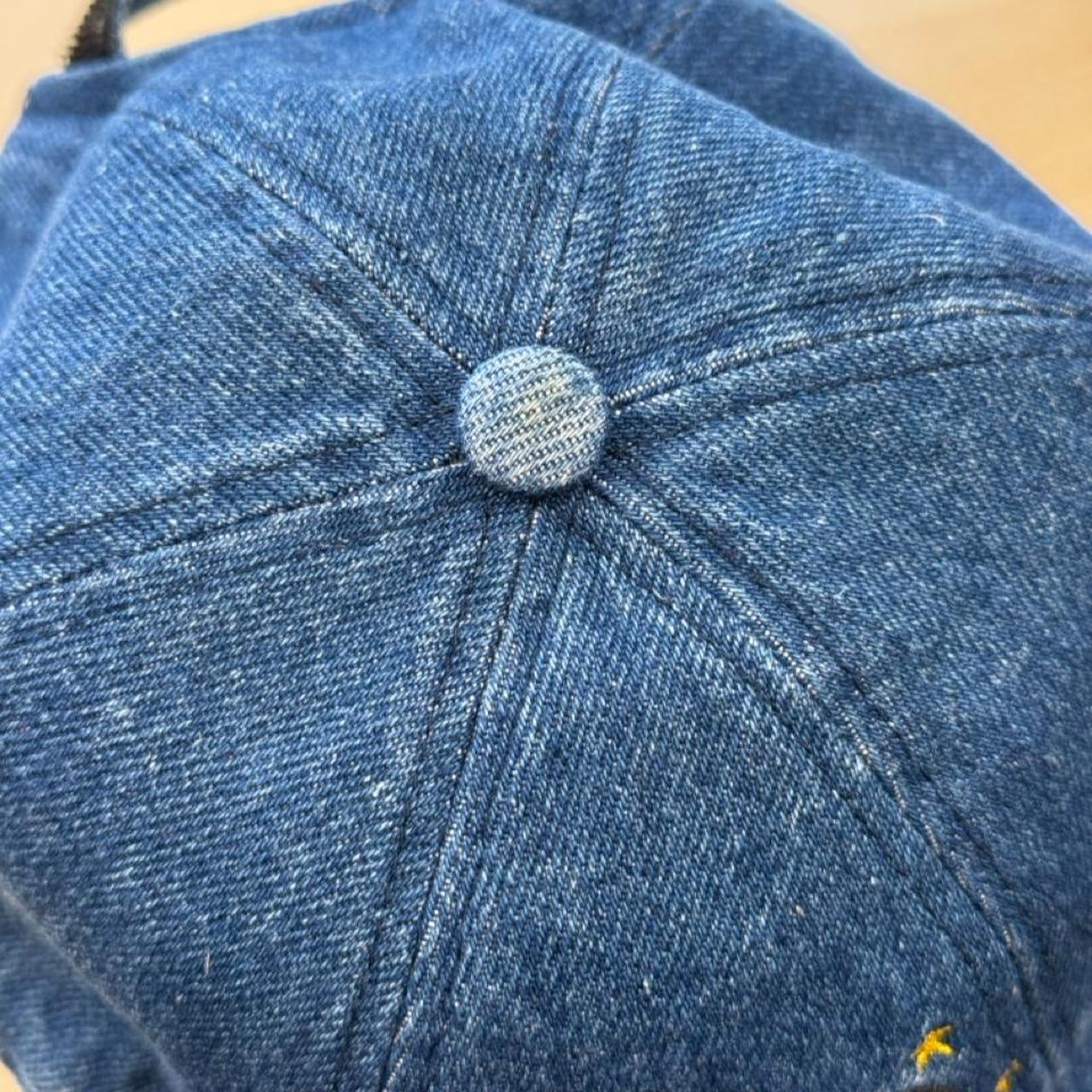 Vintage 90s Disney Channel Winnie the Pooh Denim Cap (Youth)