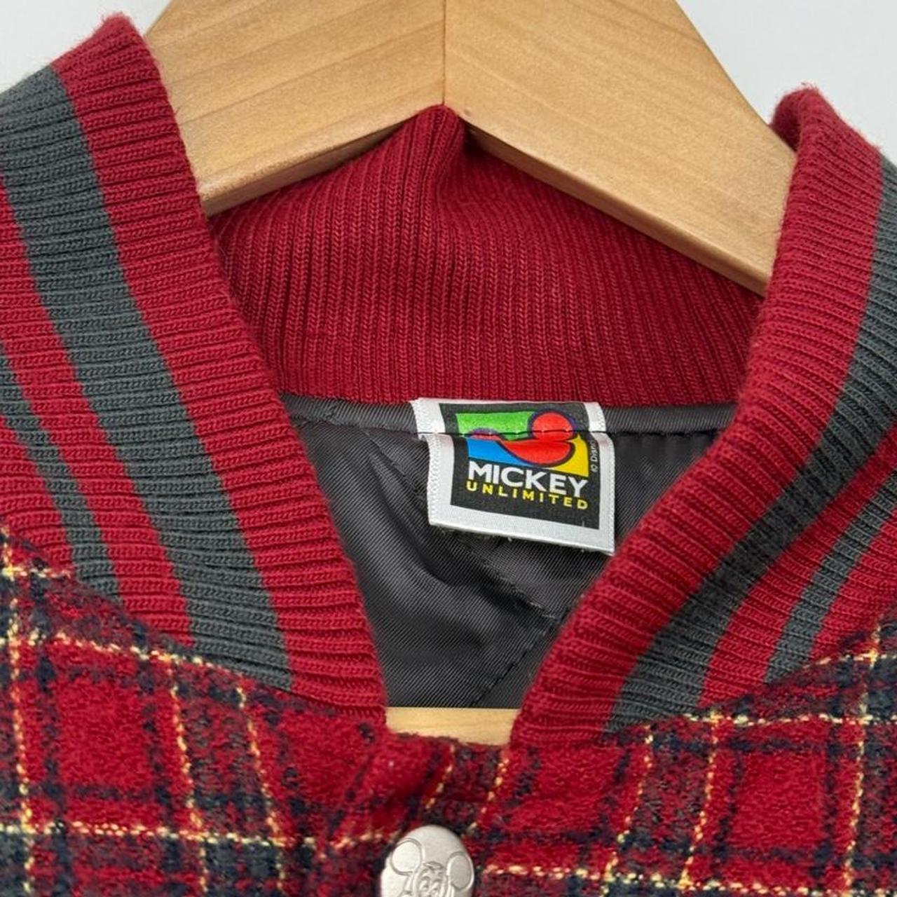Vintage 90s Mickey Mouse Varsity Bomber Jacket (L)