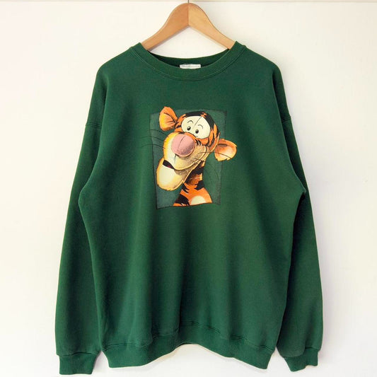Vintage Tigger Disney Store 90s Sweatshirt (L)
