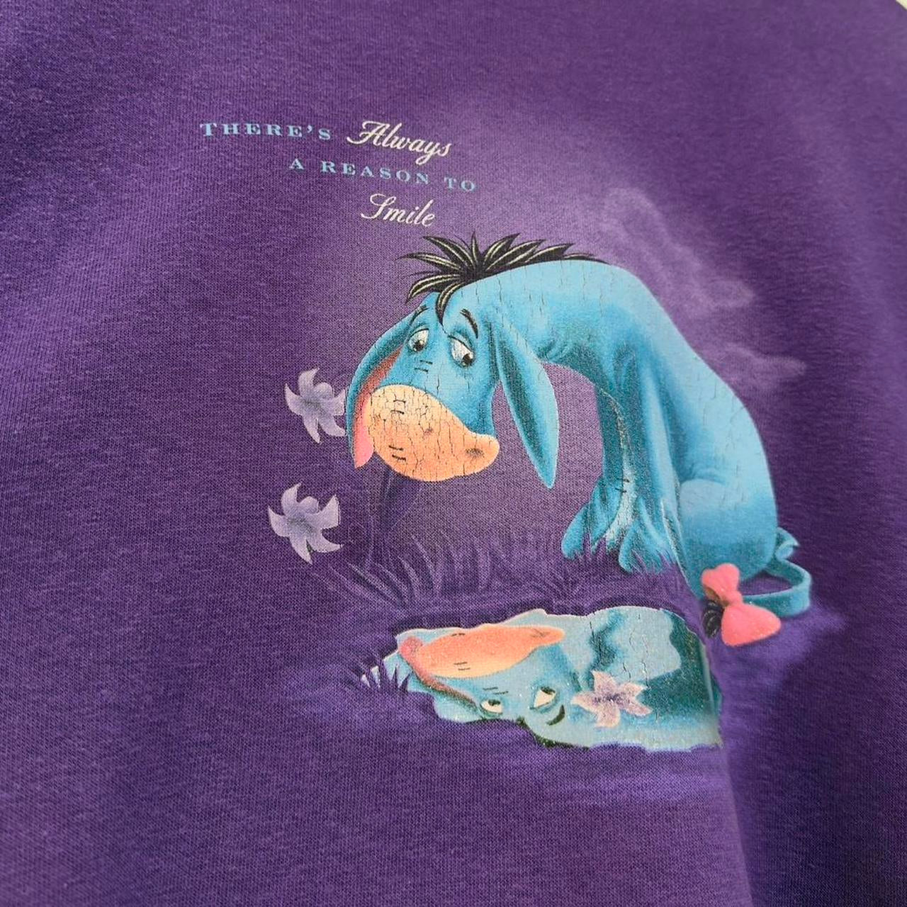 Vintage Eeyore Reason To Smile 00s Sweatshirt (L)