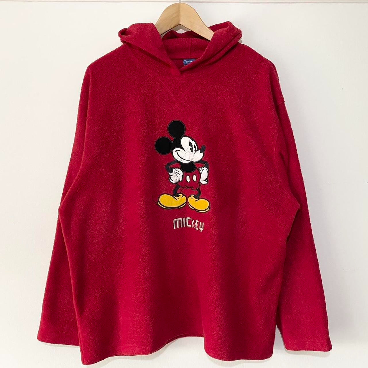 Mickey Mouse Fleece Hoodie (L)