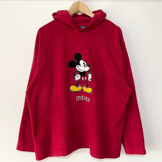 Mickey Mouse Fleece Hoodie (L)