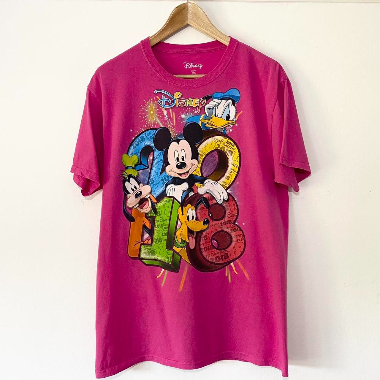 Disney 2018 Pink T Shirt (M)