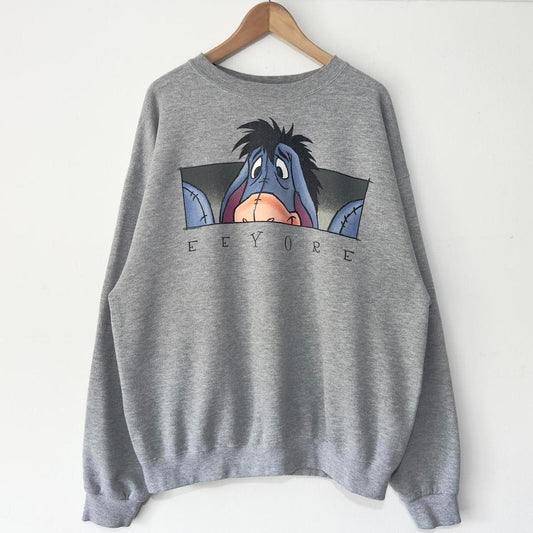 Vintage Eeyore Disney Store 90s Sweatshirt (XL)
