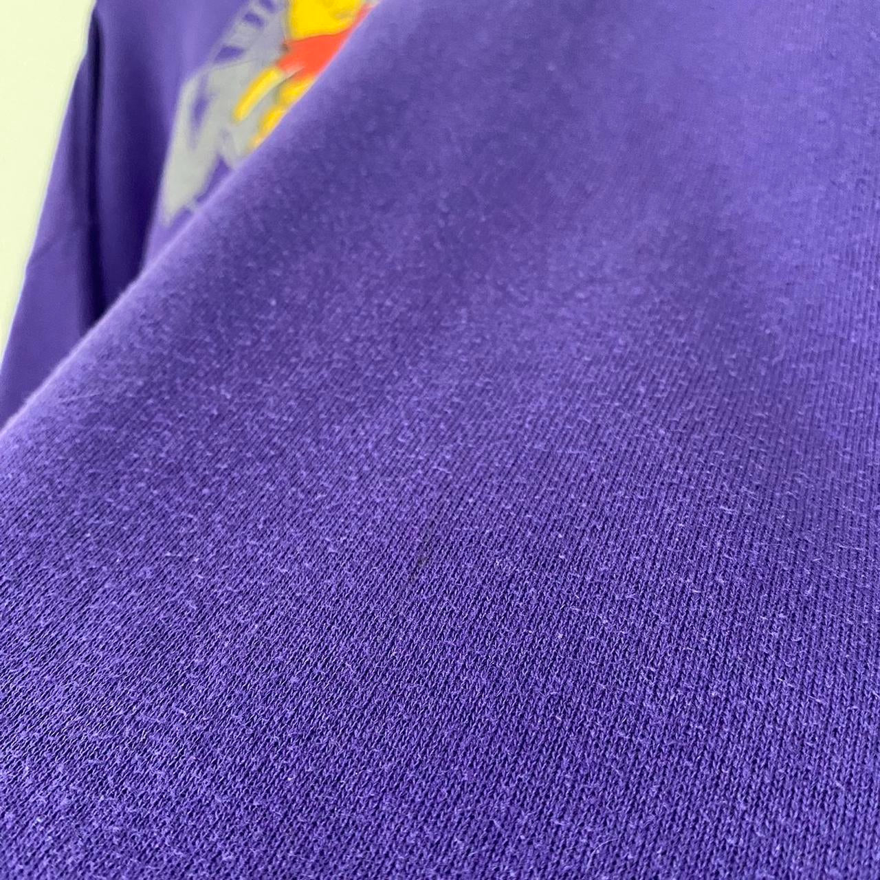 Vintage Pooh Bear Purple 90s Sweatshirt (XXL)