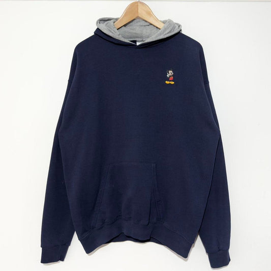 Vintage Mickey Mouse 90s Hoodie (L)