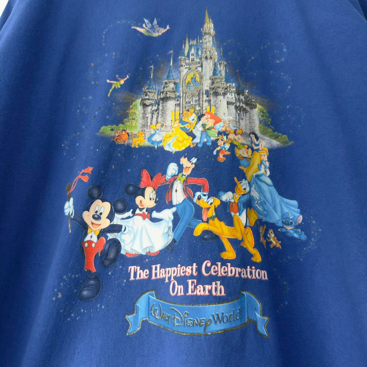 Vintage Walt Disney World Happiest Celebration on Earth 2005 T Shirt (XL)