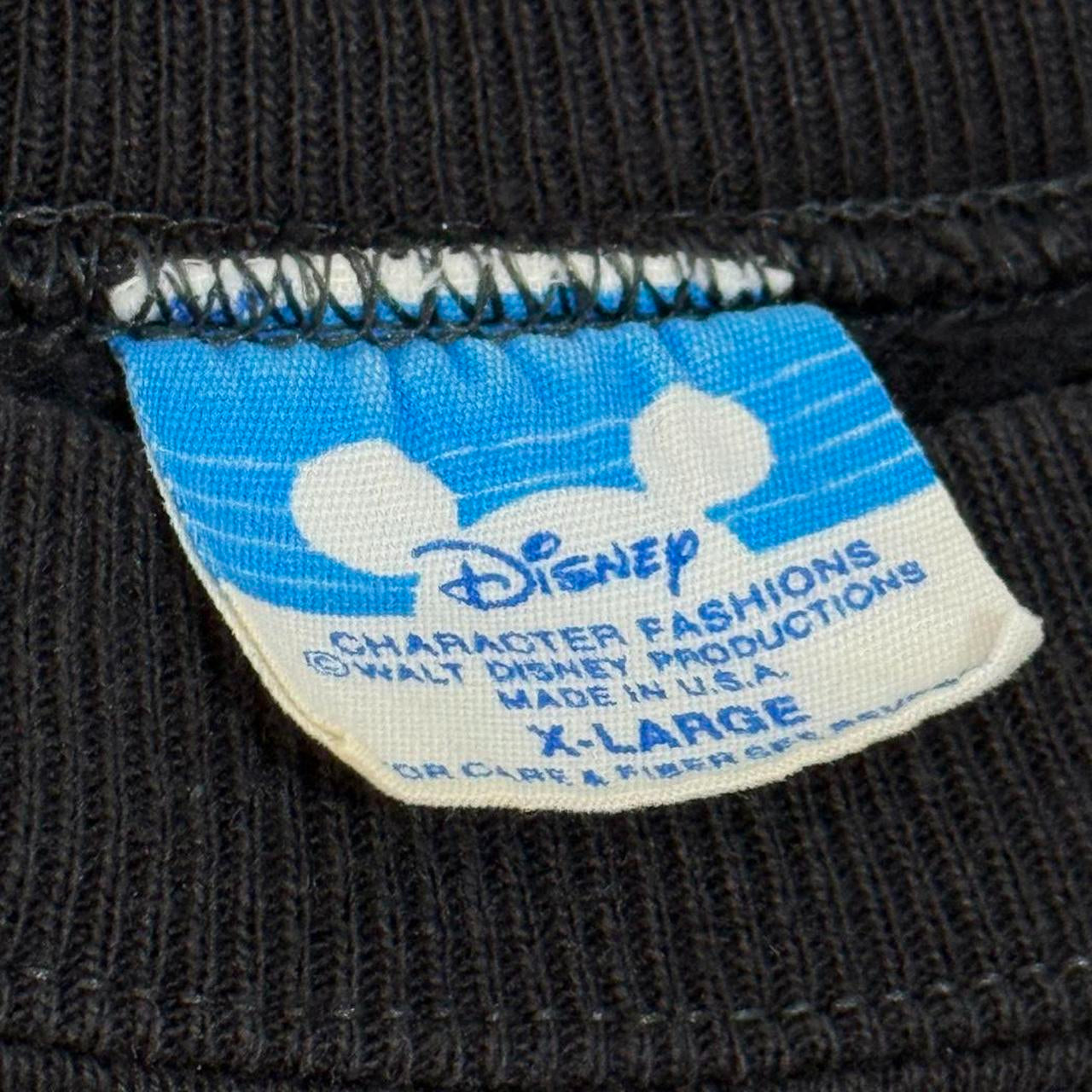 Vintage Mickey Mouse Stripes 80s Sweatshirt (M)