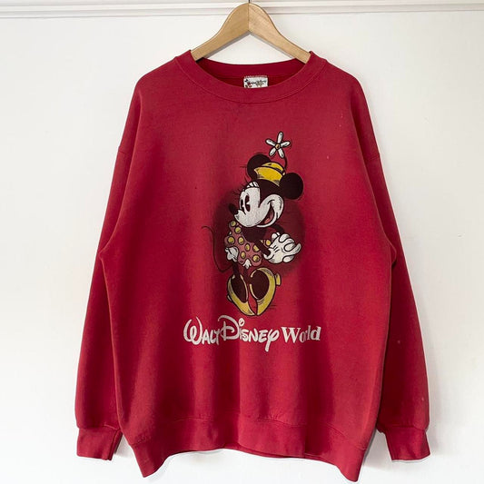 Vintage Minnie Mouse Walt Disney World Sweatshirt (L)