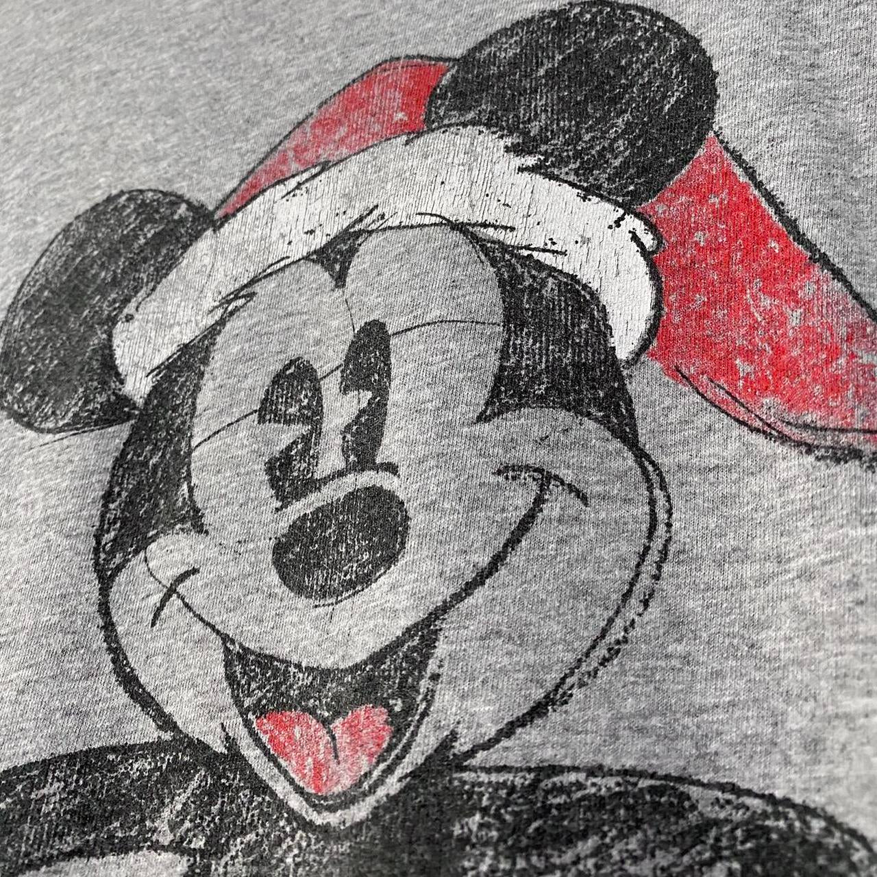 Disney Mickey Santa T Shirt (M)